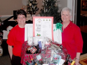 Hutchins Allen and Company Hotline Basket Donation